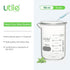 12pcs of Heavy Duty Glass Beakers, Vol.150m(5oz), Borosilicate 3.3 Glass with Double Scaled Printed Graduation, 4046.0150.12