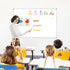 DOLLAR BOSS Magnetic Dry Erase Board, 24 x 18 Inch Double-Sided Whiteboard for Office, School, Home with 8 Magnets
