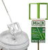 Drywall Mud Mixer for Paint, Epoxy Resin, Potting Soil, 18" Length, Non-Slip Zinc Plated Hex Shaft