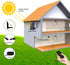 Solar Pendant Lights, Solar Powered Shed Light with Pull Cord and Remote for Outdoor Indoor, Solar Chandelier, Gazebo