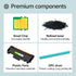 greencycle Compatible Toner Cartridge for Samsung 116L MLT-D116L, 1-Pack (Black)
