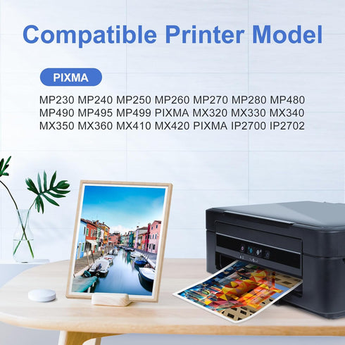 myCartridge SUPRINT 210XL 211XL Combo Remanufactured Ink Cartridge Replacement for Canon PIXMA Printers