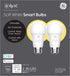 Bulbs, (2Pack), Packaging GE Lighting CYNC Smart Light Bluetooth Enabled, Alexa and Google Home Compatible, Soft White