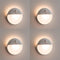YUNLEX 4 Pack Stair Lights Indoor, 2.6" Small Stick on Lights, Dimmable Motion