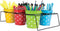 Teacher Created Resources Polka Dot Buckets & Caddy Set (9487)