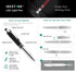 Medical Gift Pen with Inspirational Quote, "Cure Sometimes, Treat Often, Comfort Always" - Engraved Pen with Light &