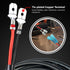 2PCS 16 3 (2 Packs) MADCATZ AWG Feet Wiring Harness Extension Kit for LED Light Bar, Work Light, Off Road Lights, Fog