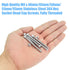 DYWISHKEY 100 Pieces M4 x 40mm/45mm/50mm/55mm/65mm Stainless Steel 304 Hex Socket Head Cap Bolts and Nuts Kit