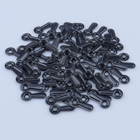 Picture Frame Turn Button Fasteners Set, 100 Pieces Hardware Clips with 100 Screws for Craft, Hanging Photos
