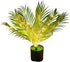 Xoeryoy 18" Palm Paradise Lamp, LED Light Realistic Artificial Palm Tree Lamp, USB Powered Led Tree for Home Bedroom