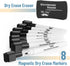 Mr. Pen- Magnetic Dry Erase Markers, 8 Pack with 1 Dry Erase Eraser, Black Dry Erase Markers Magnetic, Dry Erase Markers with Magnet, Dry Erase Magnetic Markers, Dry Erase Pens Fine Tip Dry Erase by Mr. Pen