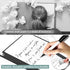 SAYEEC Portable Whiteboard Notebook, Dry Erase Board with 3 Colors Fineliner Pens and Blue PU Cover