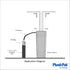 Plumb Pak PP855-69 Plastic Water Softener Air Gap - 2 in. for Standpipes