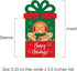 Set 8 Big Dot of Happiness Gingerbread Christmas - Gingerbread Man Holiday Party Money and Gift Card Sleeves - Nifty