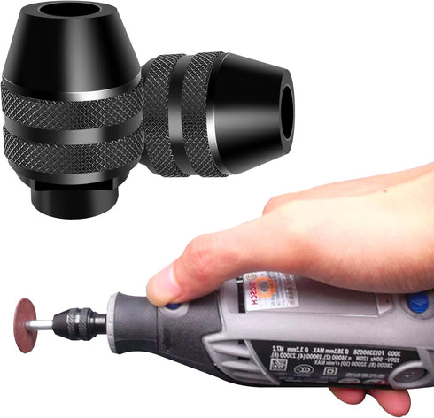 2 Pack YAFIYA Quick Change Keyless Drill Chuck Adapter Compatible with 4486 Rotary Tool 3000 4000 7700 8200