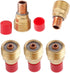 Mtsooning 5PCS 45V44 2.4mm(3/32inch) Tig Welding Gas Lens Collet Body for TIG