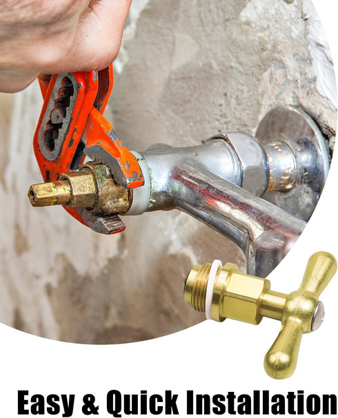 BWCXR PK1100 PP806-15 PK1100 PP806-15 Stem Assy and One-Piece Bonnet with Spigot Handle, Fit for Arrowhead Hose Bibs