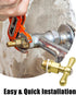 BWCXR PK1100 PP806-15 PK1100 PP806-15 Stem Assy and One-Piece Bonnet with Spigot Handle, Fit for Arrowhead Hose Bibs