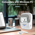 CLABEL Thermal Label Maker Machine, 221B Mini Portable Printer, Bluetooth Label Printer for Price Logo Clothing