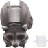 Raccoon Tape Dispenser, Unique Fun Animal Office Supplies, 5 Inches Funny Desktop Accessory Gift
