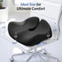 Tailbone ZIKEE Pioneering Seat Cushion for Pressure Relief, Ergonomic Office Chair Cushion for Sciatica, Back