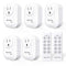 Syantek Upgraded Remote Control Outlet Wireless Light Switch for Household Appliances, Expandable