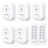 Syantek Upgraded Remote Control Outlet Wireless Light Switch for Household Appliances, Expandable