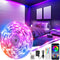 LED Strip Lights 50ft, 5050 RGB Color Changing Strip Lights for Bedroom