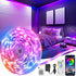 LED Strip Lights 50ft, 5050 RGB Color Changing Strip Lights for Bedroom