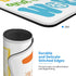 Cbvegt 10 12 Read Books & Change The World Inspirational Water Resistant Mouse Pad with Stitched Edge Computer Mouse
