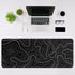 Large Mouse Pad for Gaming, 31.5 x 11.8 in with Anti-Slip Rubber Base, XL Keyboard Pad for Home and Office
