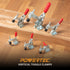 POWERTEC 1PK Toggle Clamp, 200 lbs Holding Capacity, 12050 Quick Release Vertical Clamps for Woodworking Jigs
