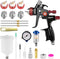 819 HVLP Air Spray Gun Kits with 1.3/1.7/2.0 mm Nozzles Spray Paint