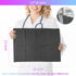 13" 18", 3 60 Annhua Black Dental Bibs Waterproof Patient Disposable Bib x Polyback Towel Ply Tissue Tattoo Paper