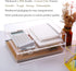 Clear Acrylic Letter Tray, Stackable Desk File Organizer for School Teacher Office Supplies - 2 Pack