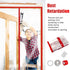 1 Set 4' 7.5' Preboun Magnetic Dust Barrier Zipper Door Kit x Construction Plastic Dust Barriers Plastic Door Curtain