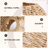 (15 15 cm) Wicker Lamp Shade for Hanging Lamp,Woven Pendant Lamp Shade Rattan Light Fixture Shade for Living Room