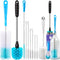 Holikme Bottle Brush Tube Cleaning Lab Set with Long Handle, Cup Cleaner