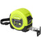 HAUTMEC 16Ft Tape Measure with Fractions 1/8, Heavy Duty Green Compact Case for Construction