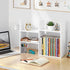 Desktop Shelf Organizer for Top of Desk - Wood Desk Hutch for Dorm Room Essentials & Home Office - Small Tabletop