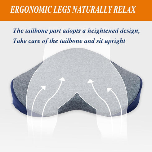 YBLANDRV 46x35x8cm) Seat Cushion, Office Chair Cushions, Memory Foam Desk Chair Cushion, Orthopedic Seat Cushion