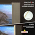 Monitor Memo Board 2Pcs - Flexible Clear PET Computer Screen Sticky Note Holder for Office Desk Accessories