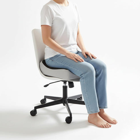 Tailbone Seat Cushion for Sciatica, & Lower Back Pain Relief, Ergonomic U-Shaped Memory Foam Pressure Relief Pad