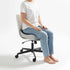 Tailbone Seat Cushion for Sciatica, & Lower Back Pain Relief, Ergonomic U-Shaped Memory Foam Pressure Relief Pad