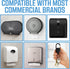 KeySet 8 1100, 2055, 74, 770301, E114 Universal Paper Towel Dispenser + Retractable Key Chain - Pcs Compatible