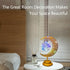 Mayamila Decorative Table Lamp, Crescent Moon Light Ramadan Table Decor, Battery Powered Christmas Ramadan Desk Lamp