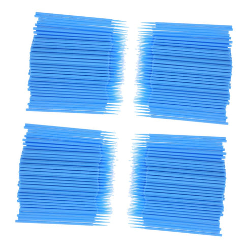 Disposable Oral Applicator Beauty Brush Sticks 4 Pack Precision Cosmetic Swabs for