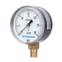 MEASUREMAN Diaphragm Type Capsule Low Pressure Gauge 2-1/2" Dial, 1/4" NPT Lower Mount, Adjustable, 0-30 in H2O