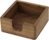 Buqoo North American Black Walnut Wood Sticky Note Pad Holder for Desk,