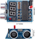 Ultrasonic Ranging Alarm Learn to Solder Electronics Kit, DIY Kit with HC-SR04 Ultrasonic Sensor Module